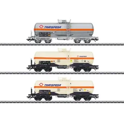 Märklin 46472 H0 3-teiliges Kesselwagen-Set Zags Transfesa, RENFE, Ep. V