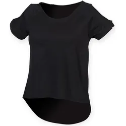 SF Clothing, Damen, Sportshirt, Women's Drop Tail T (S), Schwarz