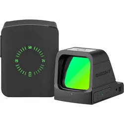 Osight X Open Green 3 MOA-Punkt- und 32 MOA-Kreissicht mit magnetischem Ladecover und großem Fenster