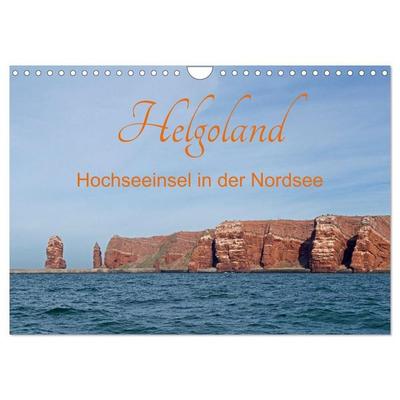 Helgoland - Hochseeinsel in der Nordsee (Wandkalender 2027 DIN A4 quer), CALVENDO Monatskalender