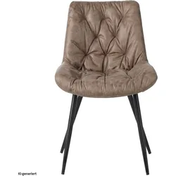 HTI-Living, Stühle, Esszimmerstuhl Antikhellbraun (1x)