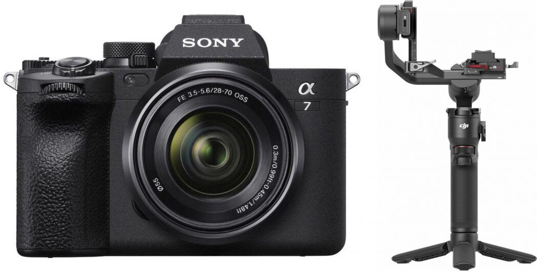 Sony Alpha ILCE-7 IV + 28-70mm + DJI RS 3 Mini