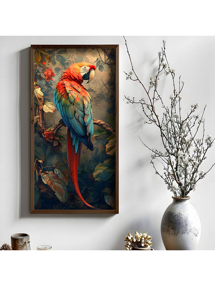 Scandinavia Concept Gerahmter Kunstdruck - (B)25 x (H)50 cm - onesize
