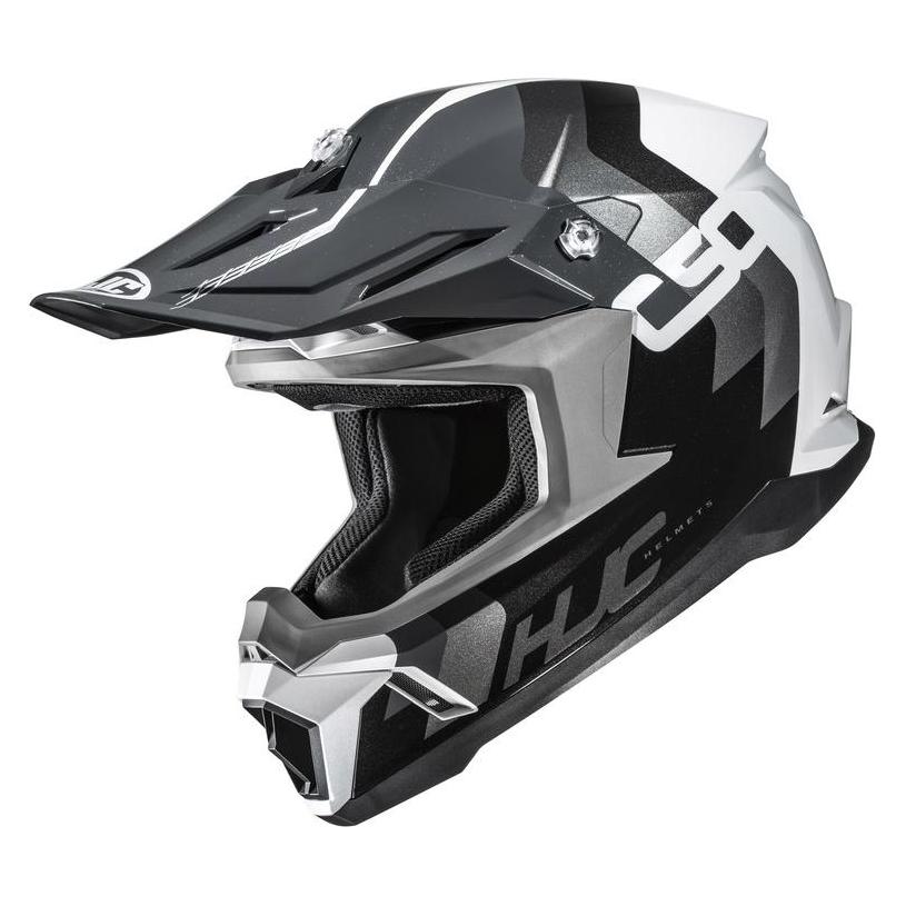 HJC C50 Primal MC5 Crosshelm Weiss / Grau / Schwarz L (L, 59 - 60 cm) (161405)