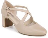 Women's Tracy Pump by LifeStride in Taupe Faux Leather (Size 8 M)