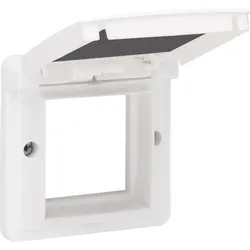 Niko Züblin 701-85000 Adapterrahmen mit Klappdeckel 45 x 45 mm in spritzwassergeschützten Do 70185000