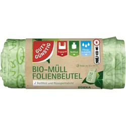 GUT&GÜNSTIG Müllbeutel 10,0 l grün