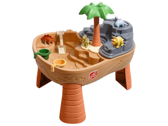 Sand- UND Wassertisch, Braun, Orange, Kunststoff, 74.93x76.2x83.8 cm, unisex, EN 71, CE, Freizeit & Co, Outdoor-Spielzeug, Sandkasten-Spielzeug