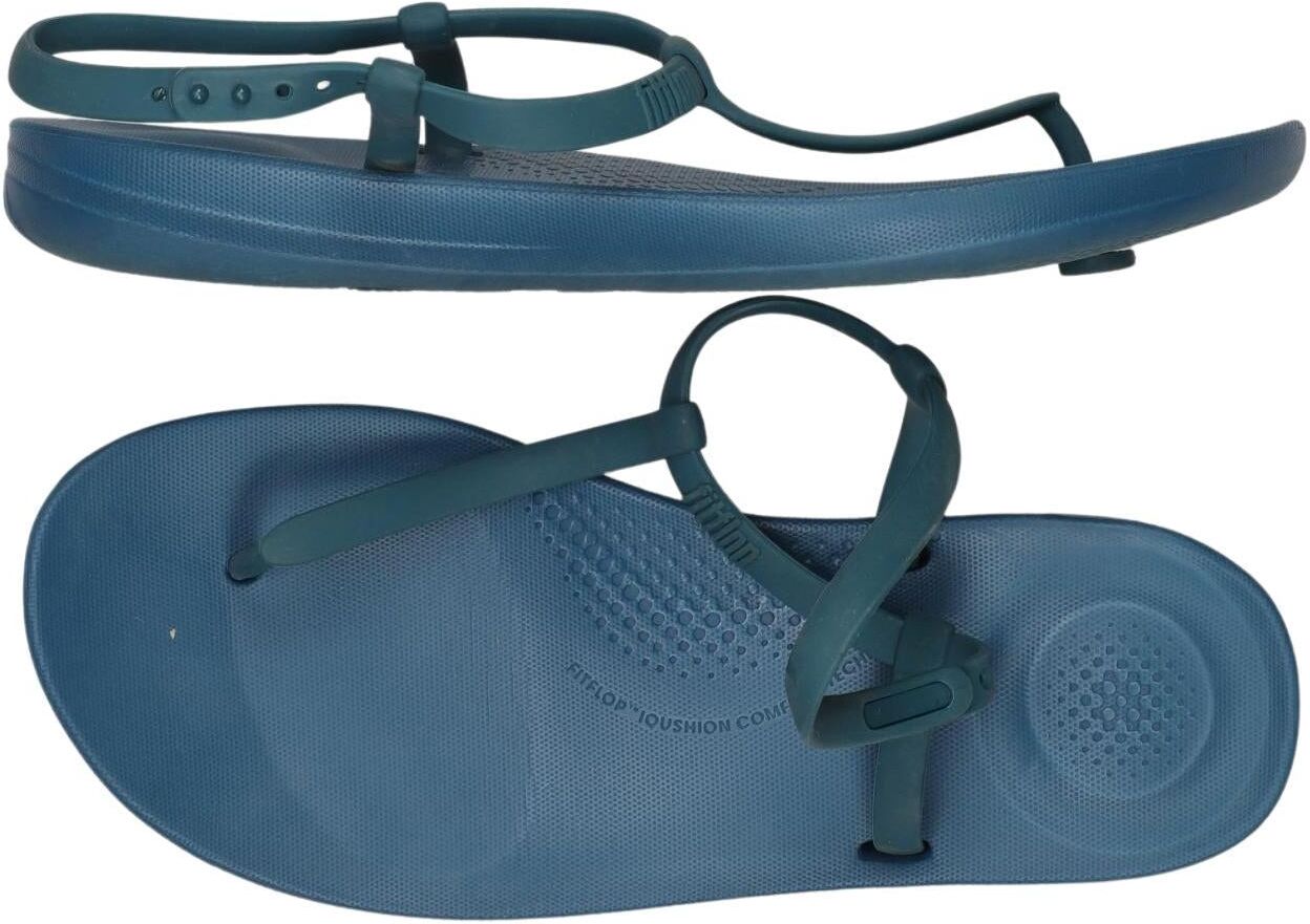 FitFlop Damen Sandalen, Blau, Gr. EU 39, kein / Etikett - Second Hand