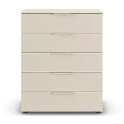 Kommode Flipp Dekor Beige Champagner