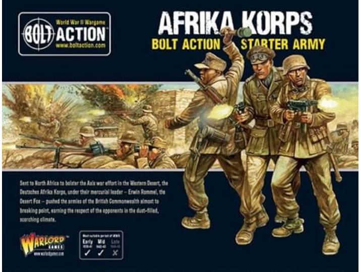 Warlord Games Bolt Action 2 Afrika Korps Starter Army - EN
