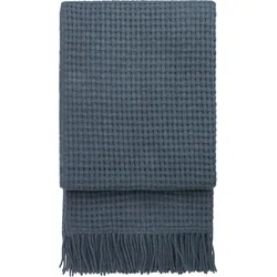 Basket Decke 130 x 200 cm, graublau