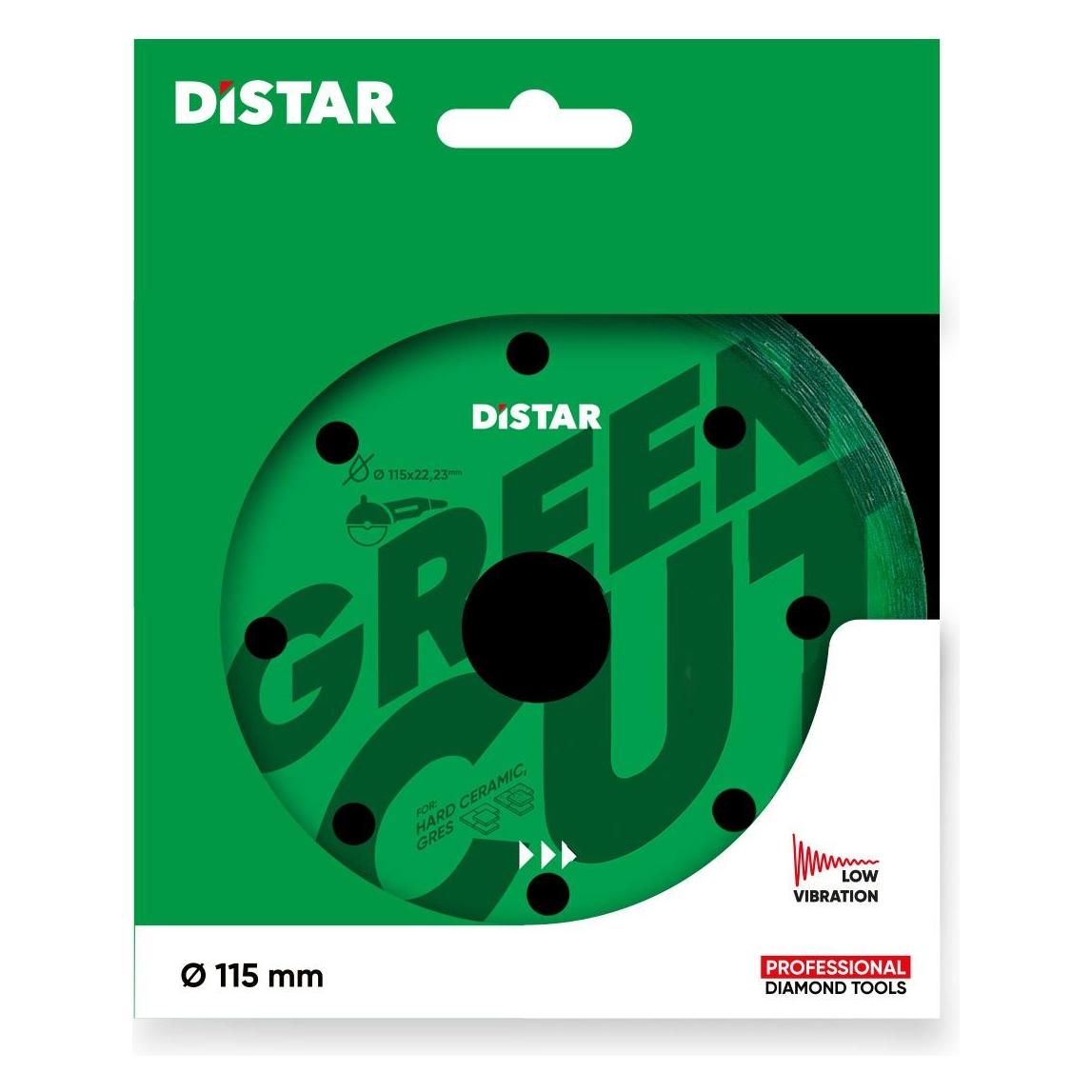 Distar Diamentowa tarcza tnąca 1A1R 115x22,23 Green Cut (52763010)
