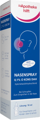 NOWEDA Apothekergenossenschaft eG NASENSPRAY 0,1% O KONS DAH Lösung 10 ml 19337386