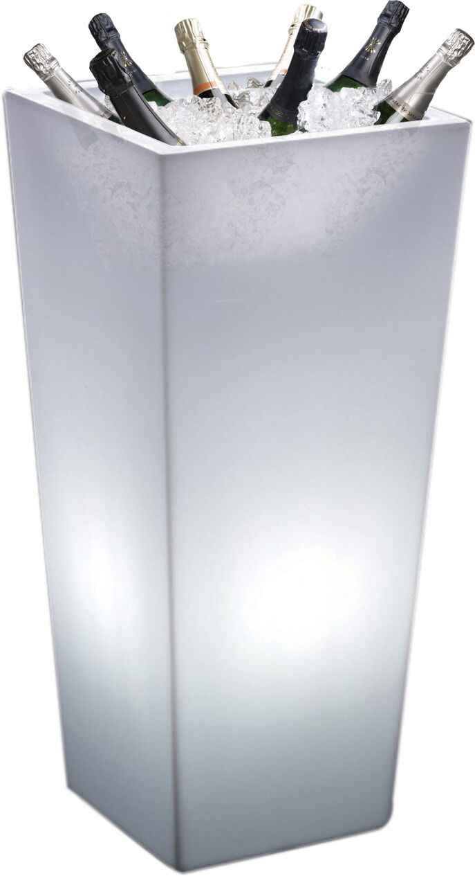Barprofessional Portabottiglie quadrato a LED Totem