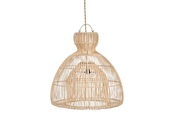 Suspension en rotin marron 50 x 50 x 50 cm