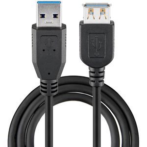 Goobay USB-Kabel 93999 USB 3.0, 3 m, Verlängerungskabel, A Stecker / A Buchse