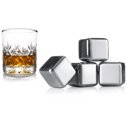 Whisky Kühlsteine 4er Set von Vacu Vin - A