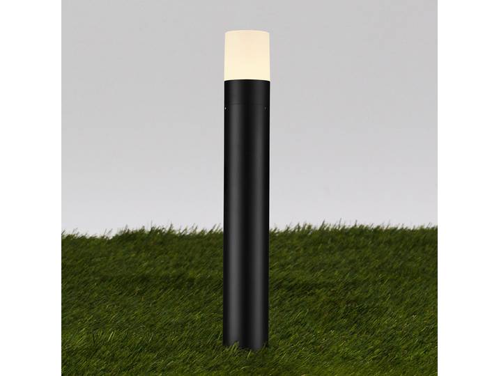 LED-Wegeleuchte Ø 8cm Schwarz