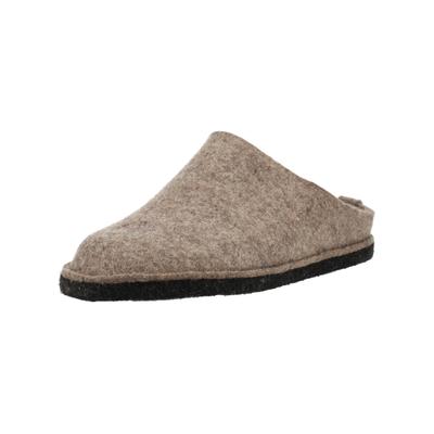 Hausschuh HAFLINGER "Haflinger Hausschuhe Filz", Damen, Gr. 39, braun, Filz, Schuhe Hausschuh