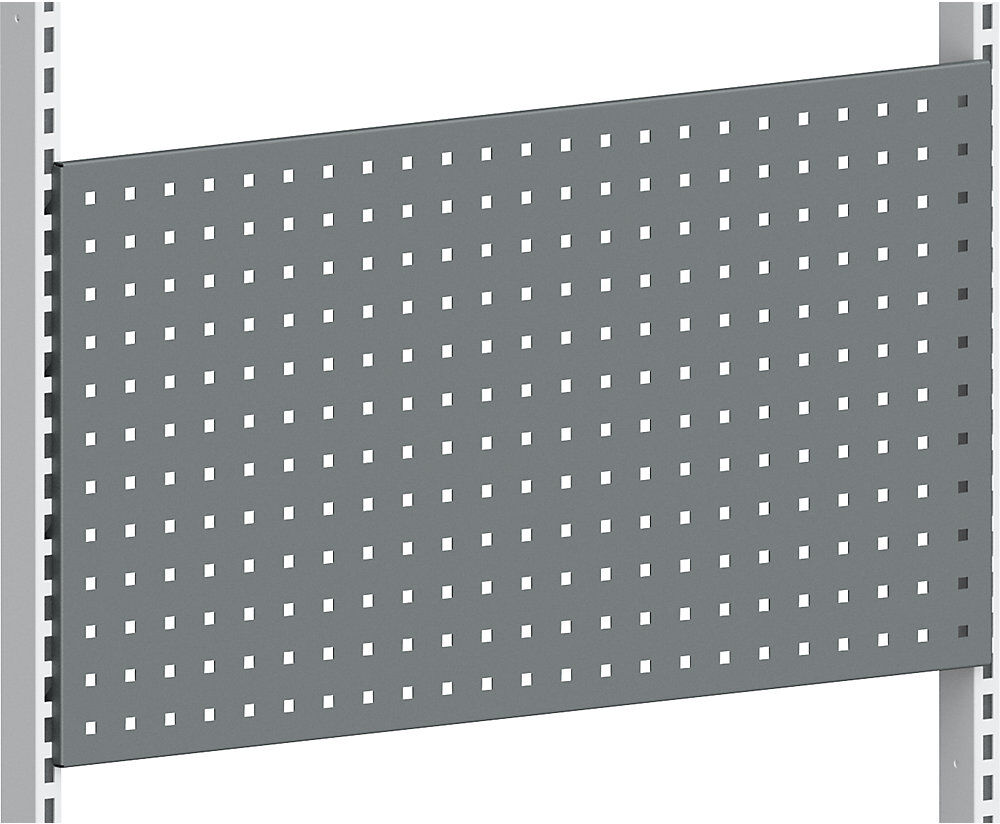 kaiserkraft Lochwand, für höhenverstellbaren Arbeitstisch, BxH 896 x 480 mm