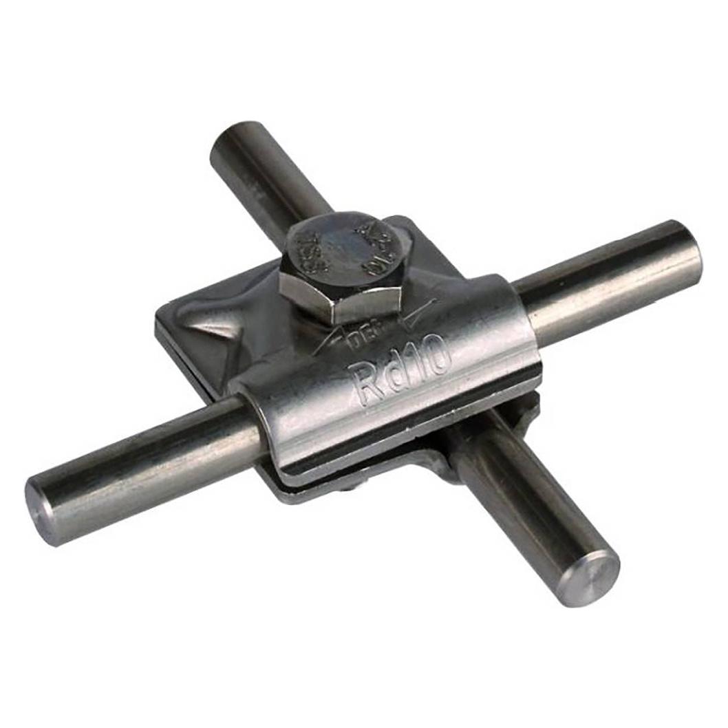 Dehn MV-Klemme Rd10mm NIRO mit 391059 Gewinde im Unterteil (Sonstige) (391059)