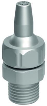PIRANHACLAMP Kühlmitteldüse HighPressure gerade Gewinde M8X1 (TOP52GR25,5)