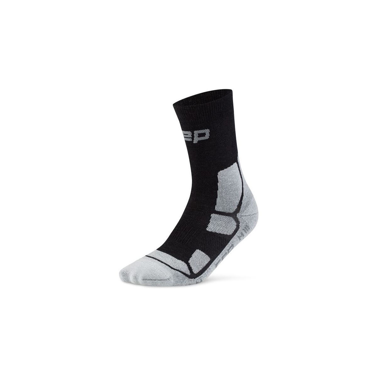 CEP Hiking Mid Cushion Sock, Mid Cut, Men black/grey (321) III WP8CVT2