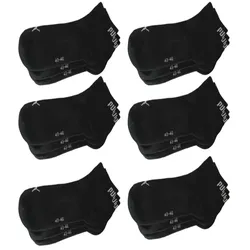 Puma Quarter Socken 18-Pack schwarz - 39-42 - 39-42