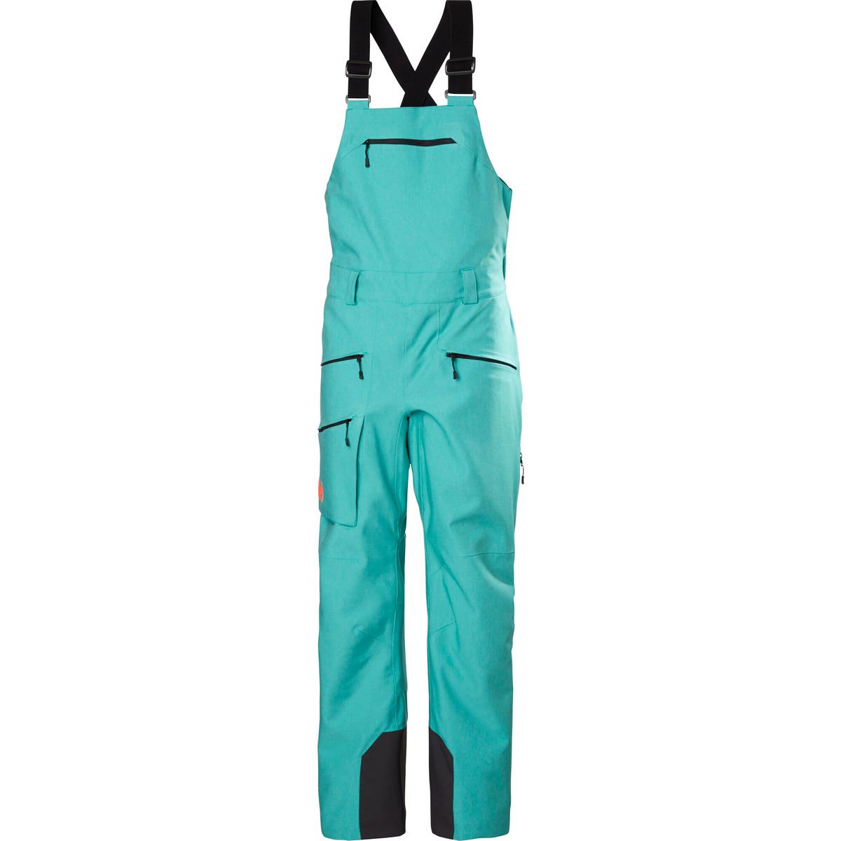 Helly Hansen W Powderqueen Bib 2.0 Pant signal green denim (466) L 66071_466-L