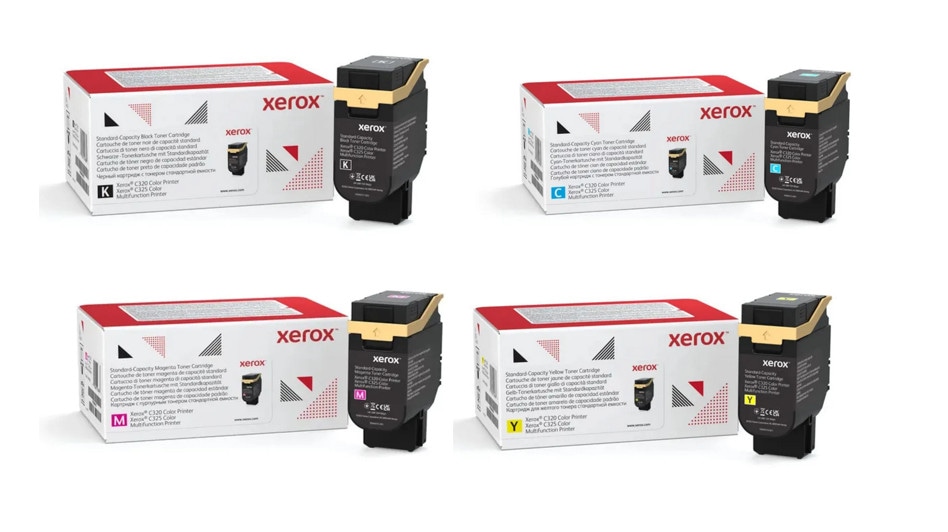 Xerox Toner Multipack (BK, C, M, Y) Xerox C320, C325 Bundle006R04823