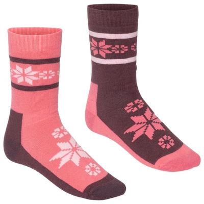 Kari Traa - Women's Rusa Sock 2-Pack - Wintersocken 39-41 | EU 39-41 rosa