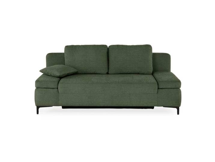 Trendstore Jeremo Schlafsofa mit Bettkasten - Chenille dunkelgrÃ