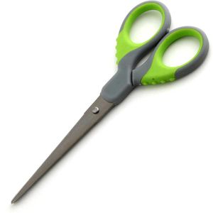 Nirosta Büroschere Praktika Softgrip, 48135, 17 cm, Universalschere, aus Edelstahl, grau
