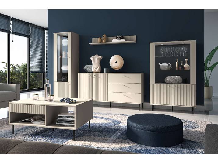 Wohnzimmer-Set Wohnzimmer Set 5-teilig – SOPHIE