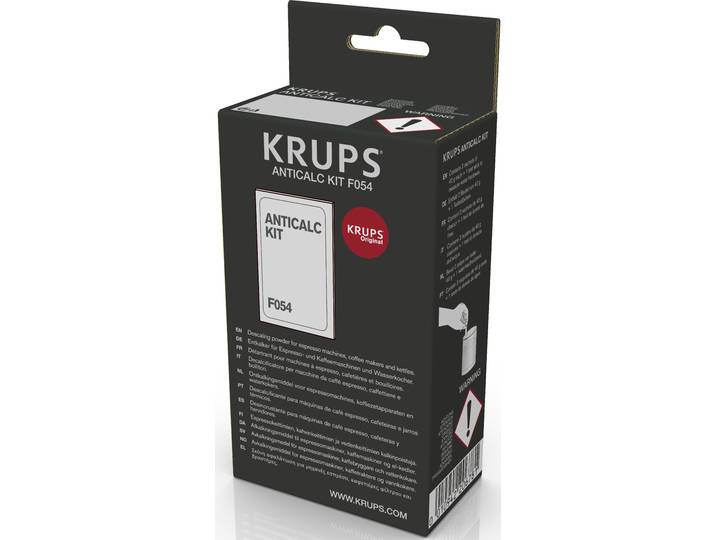 KRUPS Entkalker F05400 , schwarz, 2 Stk., Reinigungsmittel, Entkalker