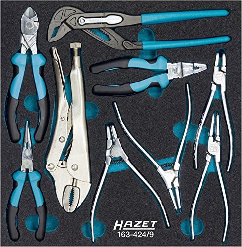Hazet 163-424/9 tangenset met 9 stuks