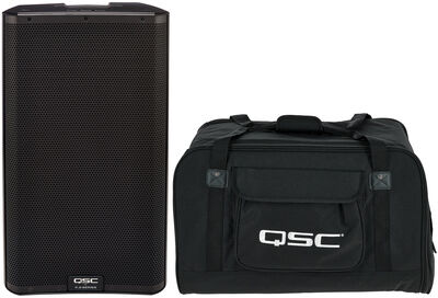 QSC K 12.2 Tote Bundle noir