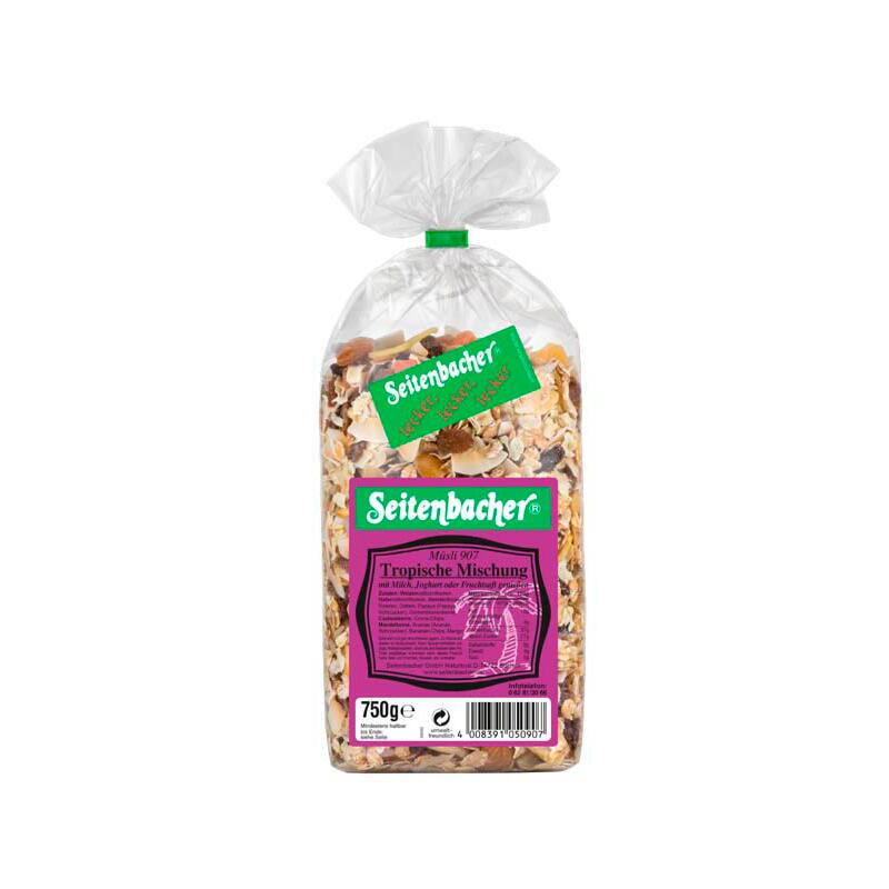 Seitenbacher® Müsli Tropische Mischung 750,0 g 316377