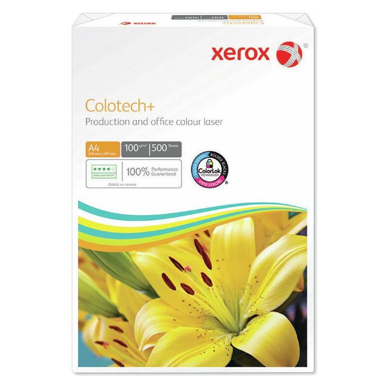 Xerox Laserpapier Colotech+ DIN A4 100 g/qm 500 Blatt (A4, 500 Blätter, 100 g/m²) (003R99004)