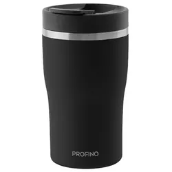 PROFINO Kaffeebecher Barista 250ml - schwarz