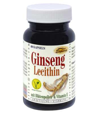 Espara GmbH GINSENG LECITHIN Kapseln 29 g 10042531