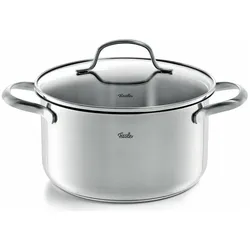 Fissler San Francisco Kochtopf 20cm, Pfanne + Kochtopf, Silber