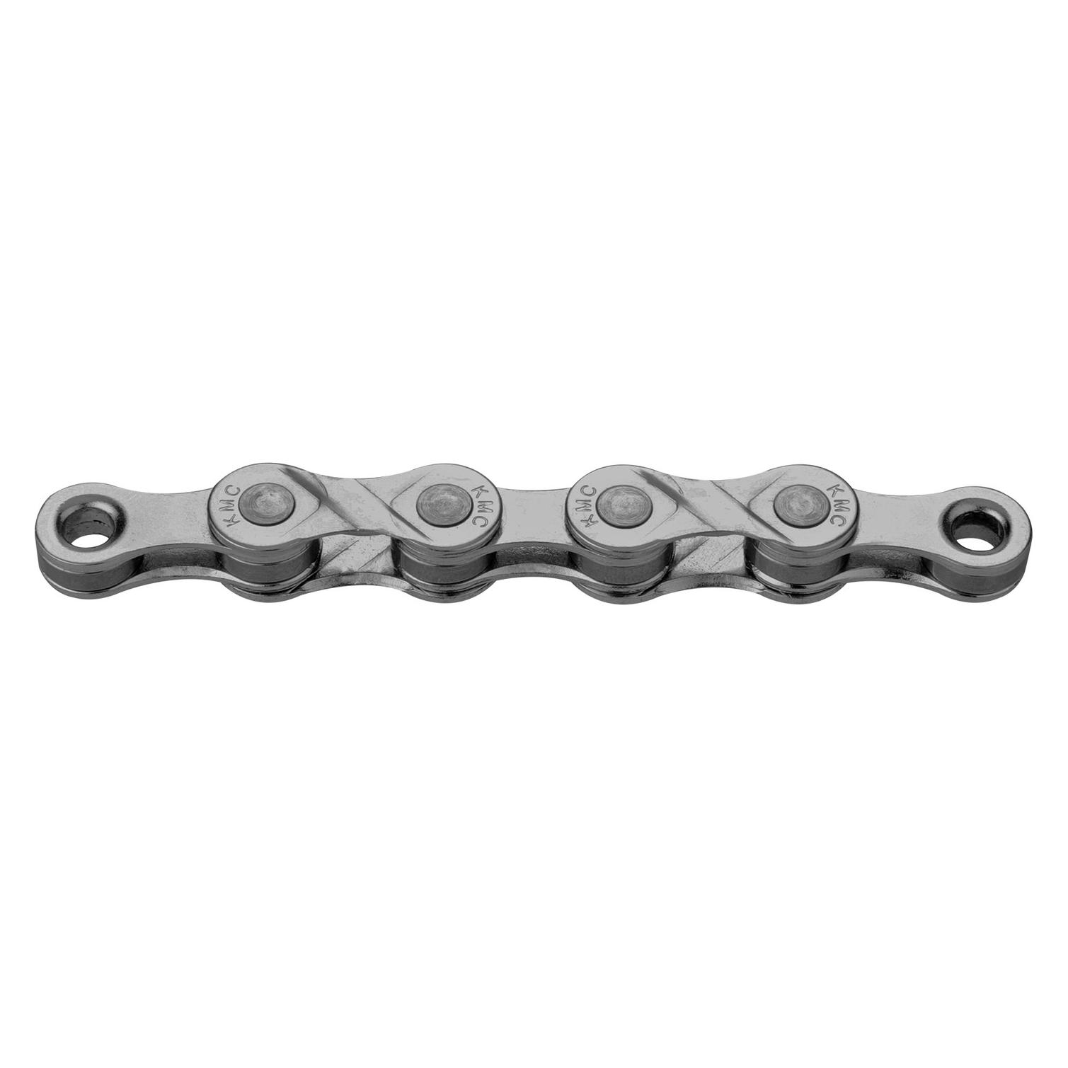 KMC 8V E-BIKE E8 EPT ANTI-RUST WAXED SILVER CHAIN 122 LINKS (8-fach) (BE08TEP22W)