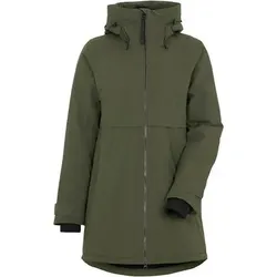 DIDRIKSONS Damen Mantel HELLE WNS PARKA 6, Größe 38 in Grün Grün