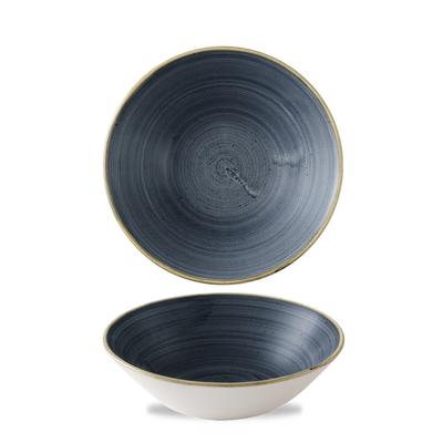 Churchill1795 Churchill Stonecast Tiefe Coupe Schale 19,6 cm, Blueberry