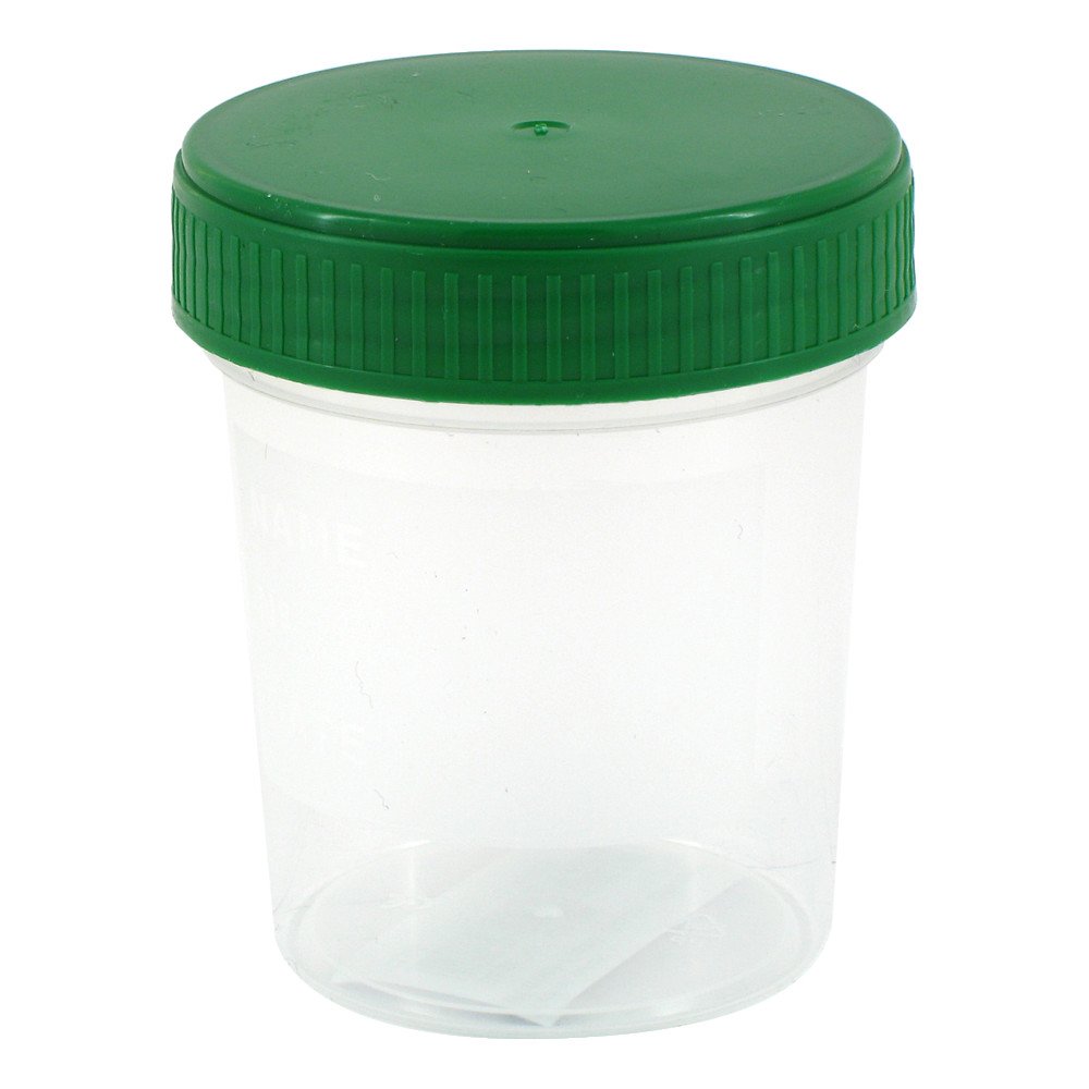 Büttner-Frank GmbH Urinbecher 120 ml gradu.beschr.m.Schraubdeckel 10146408