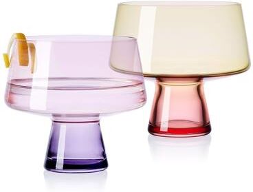 Mikasa Set of 2 Chroma Martini, 17 Oz