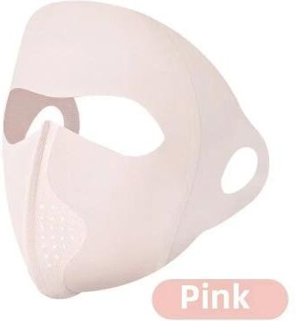 USA Free Shipping Shop Arctic Breeze Cooling Face Cover Mask For UV Protection, Running & Cycling pink