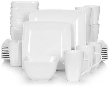 vancasso SOHO Square Stoneware Dinnerware Set